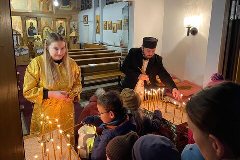 Дитяче світло Св. Мартина в українському храмі м. Бамберг
